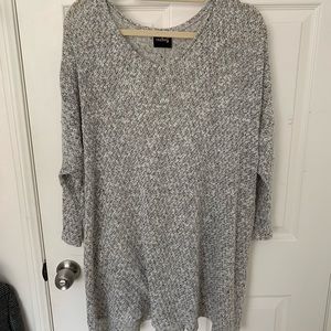 Gray Sweater Dress
